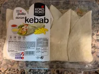 Kebab dürüm pollo