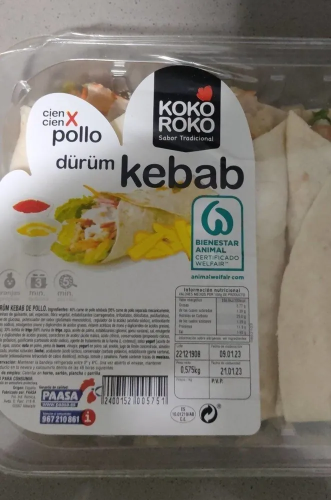 Dürüm pollo