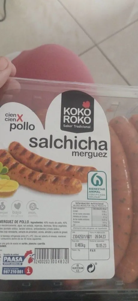 Salchicha merguez