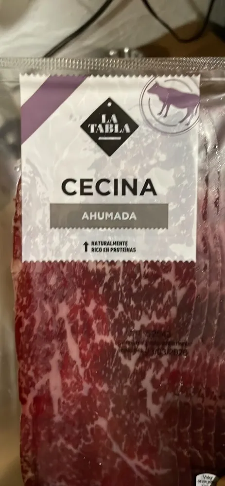 Cecina ahumada