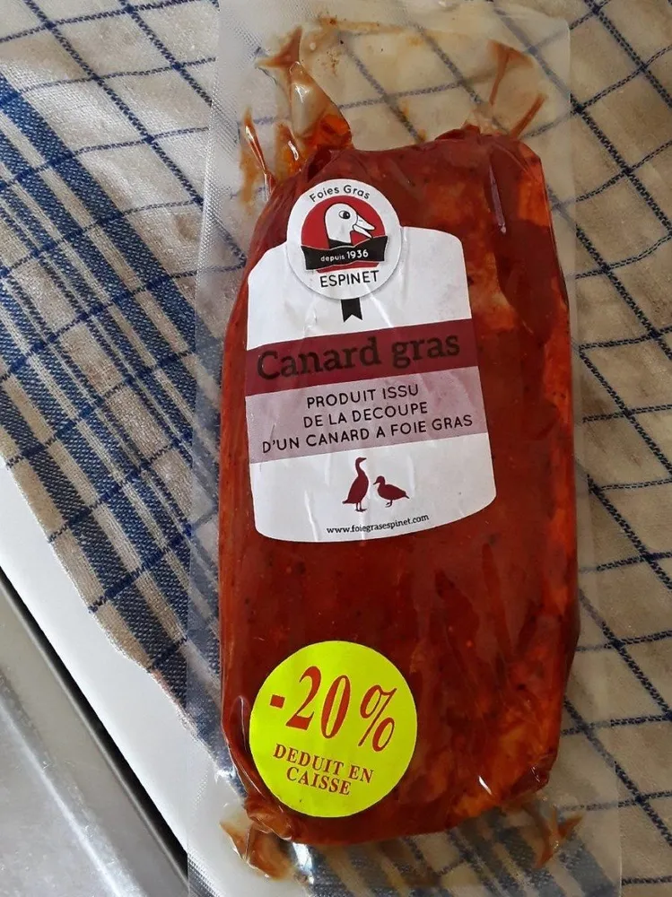 Magret de canard au piment d'Espelette