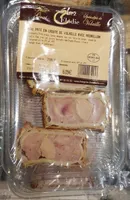 Mini pâté en croûte de volaille avec médaillon