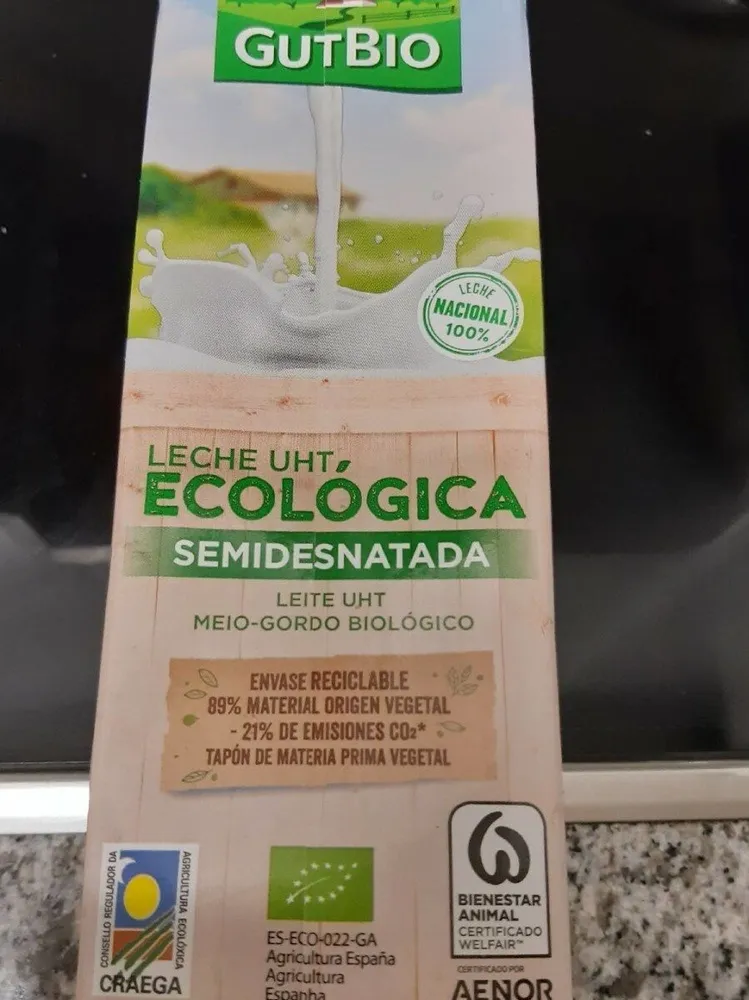 Leche SemiDesnatada gutbio