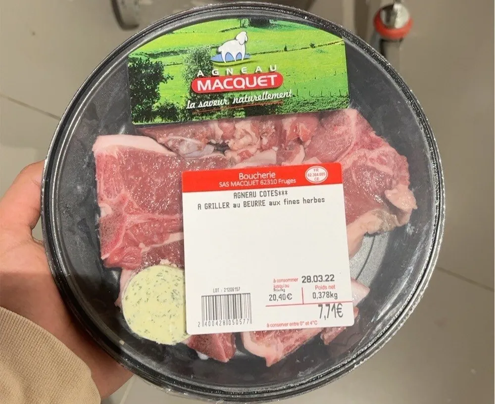 Agneau côtes