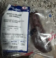 Morcilla de arroz con piñones