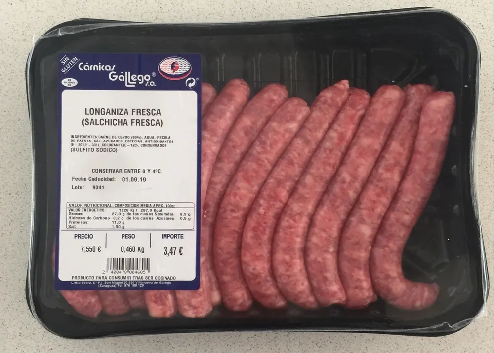 Longaniza fresca