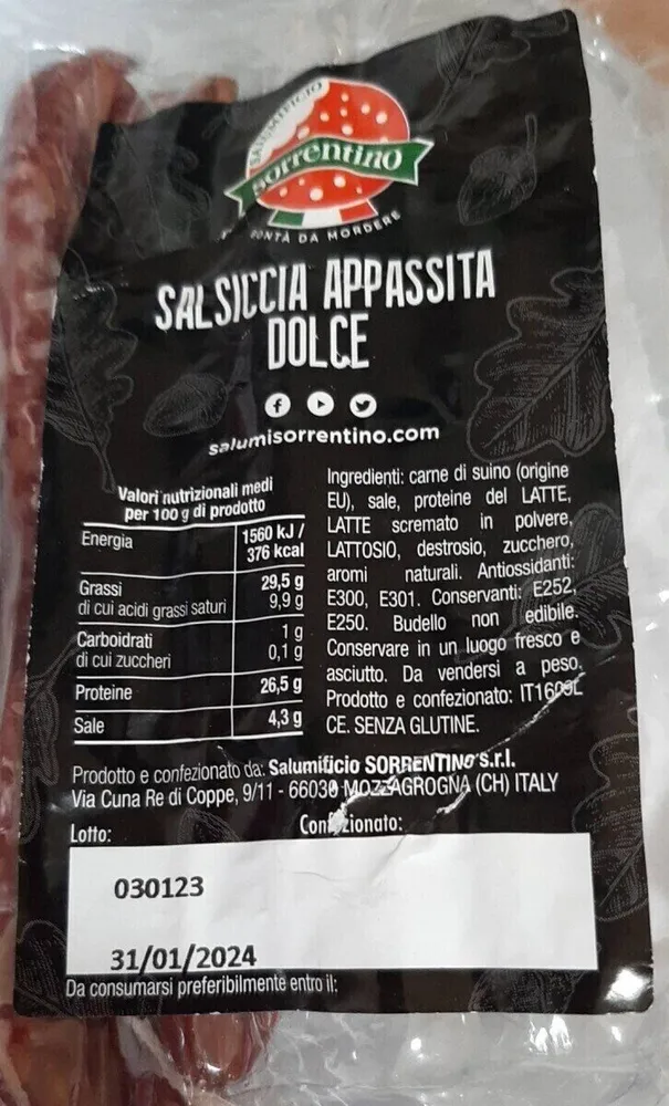 Salsifis appassita dolce
