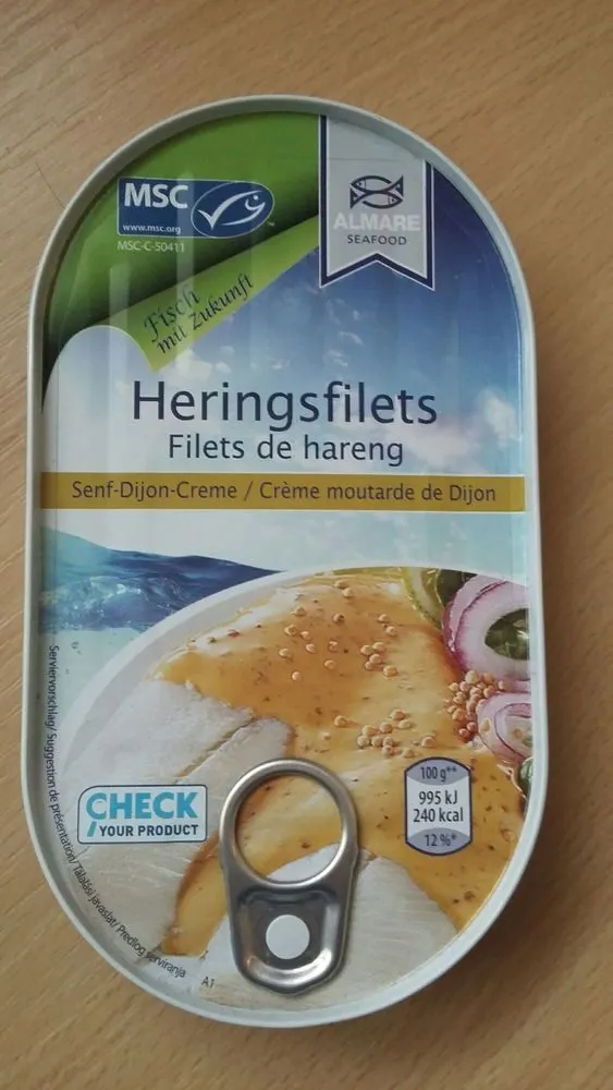Filets de hareng(almare)