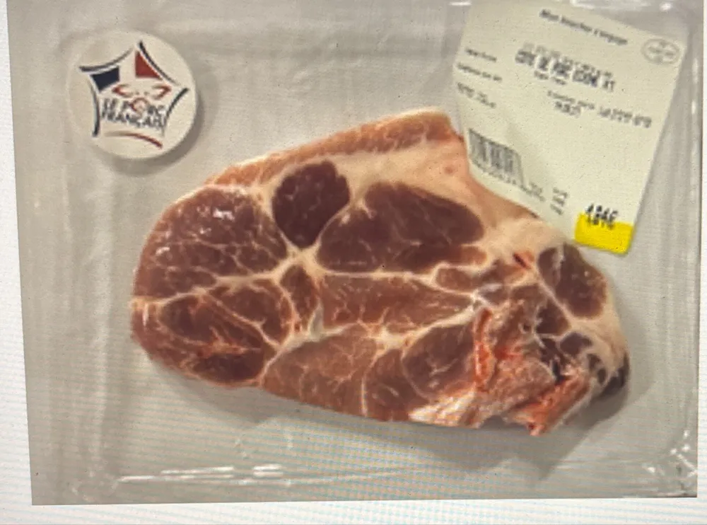 COTE DE PORC ECHINE X1