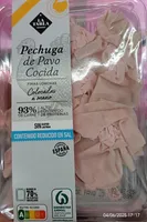 Pechuga de Pavo Cocida Bajo Contenido el Sal