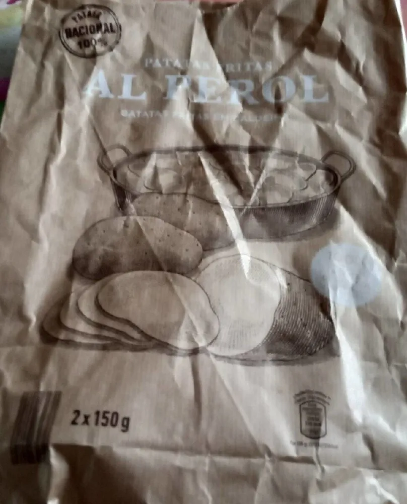 Patatas fritas al perol