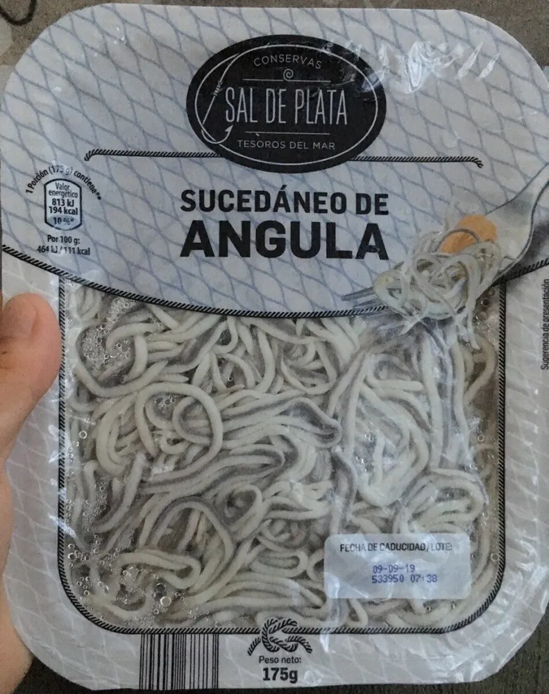 Sucedaneo de angula