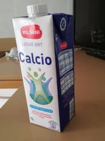 Leche UHT calcio