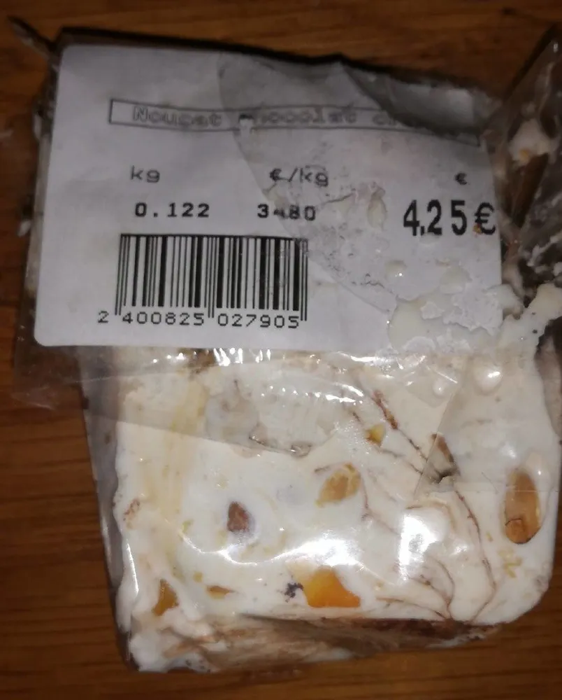 Nougat chocolat orange