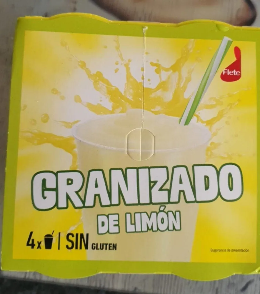 Granizado de limon