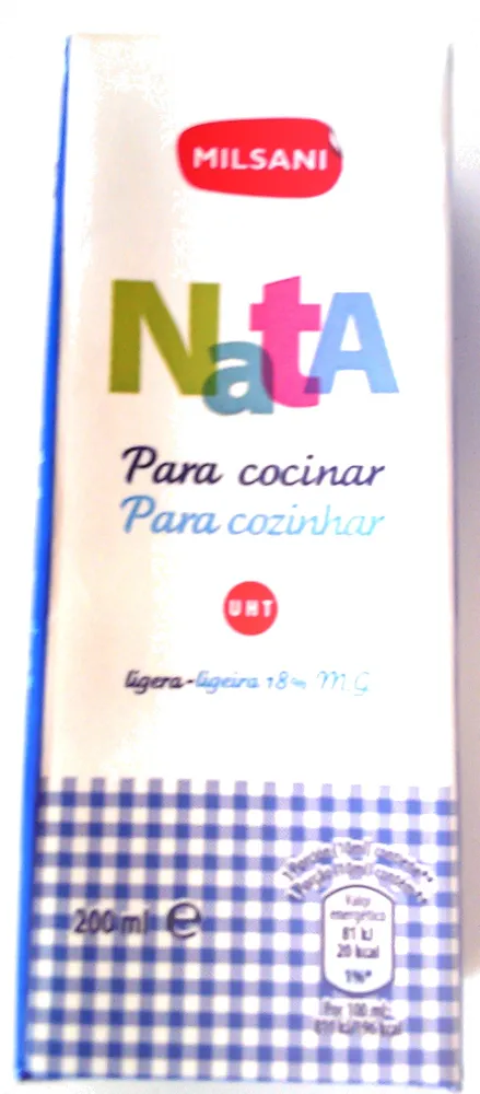Nata para cocinar