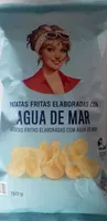Patatas fritas con agua de mar