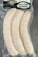 Boudin blanc aux oignons