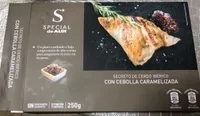 Secreto de cerdo iberico con cebolla caramelizada