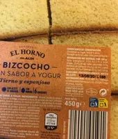 Bizcocho con sabor a yogur