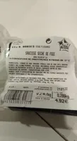 Saucisse sèche de foie