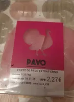 Filete de pavo extratierno