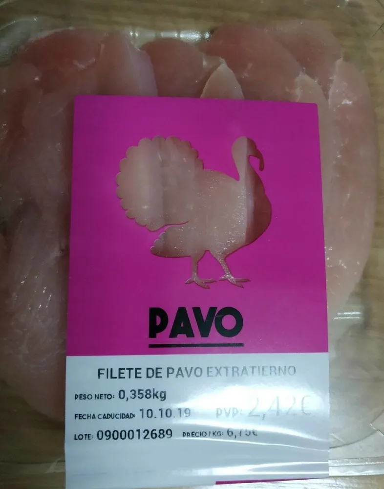 Pavo, filete extratierno