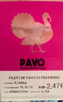 Filete de Pavo Extratierno