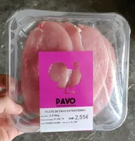 Filete de pavo extratierno