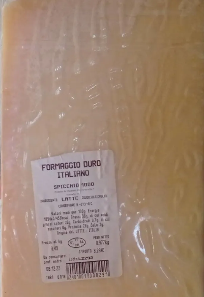 Formaggio Duro Italiano