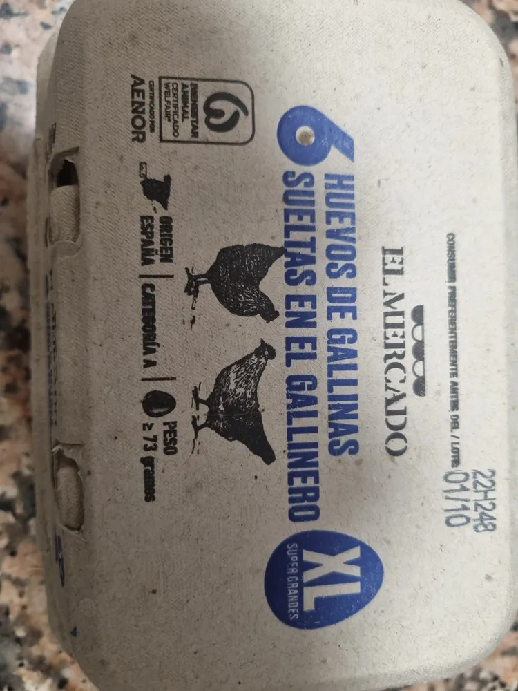 Huevos El Mercado XL