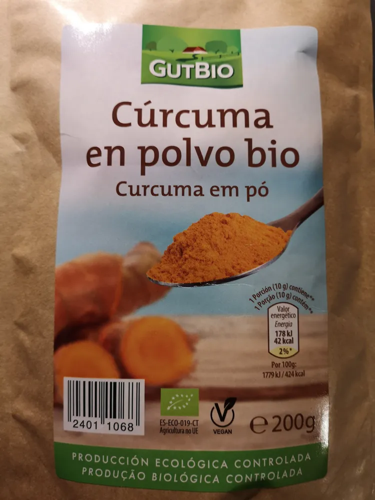 Cúrcuma en polvo bio