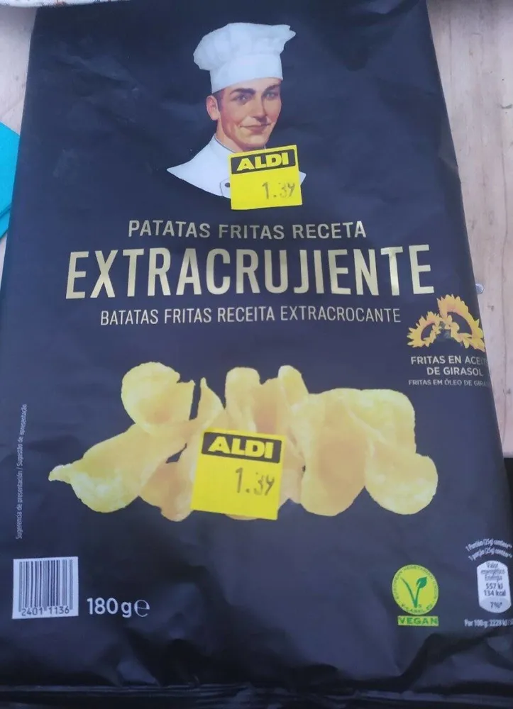 Patatas fritas receta extracrujiente