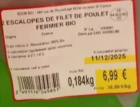 Escalope de poulet