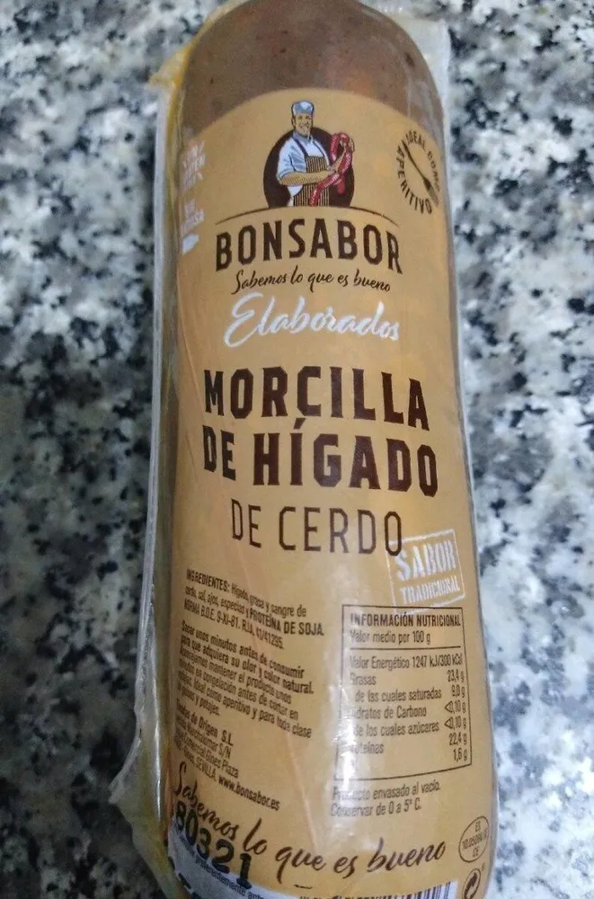 Morcilla de Hígado de cerdo