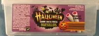 Halloween huesillos nata-fresa