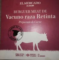 Burguer Meat de Vacuno Raza Retinta