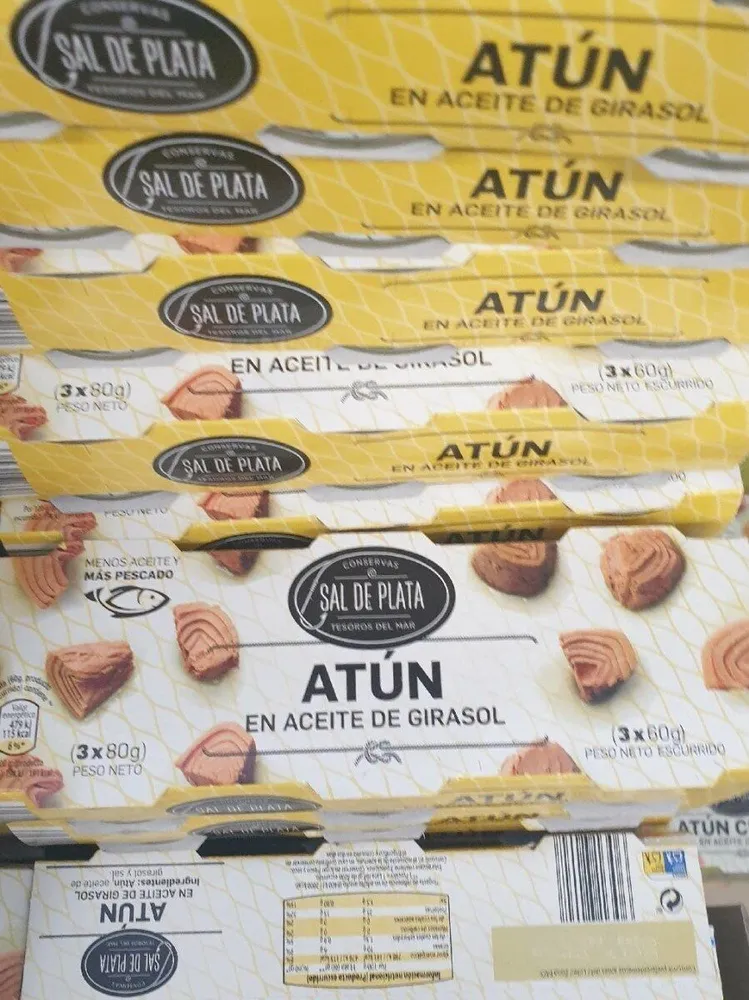 Atùn en aceité de girasol