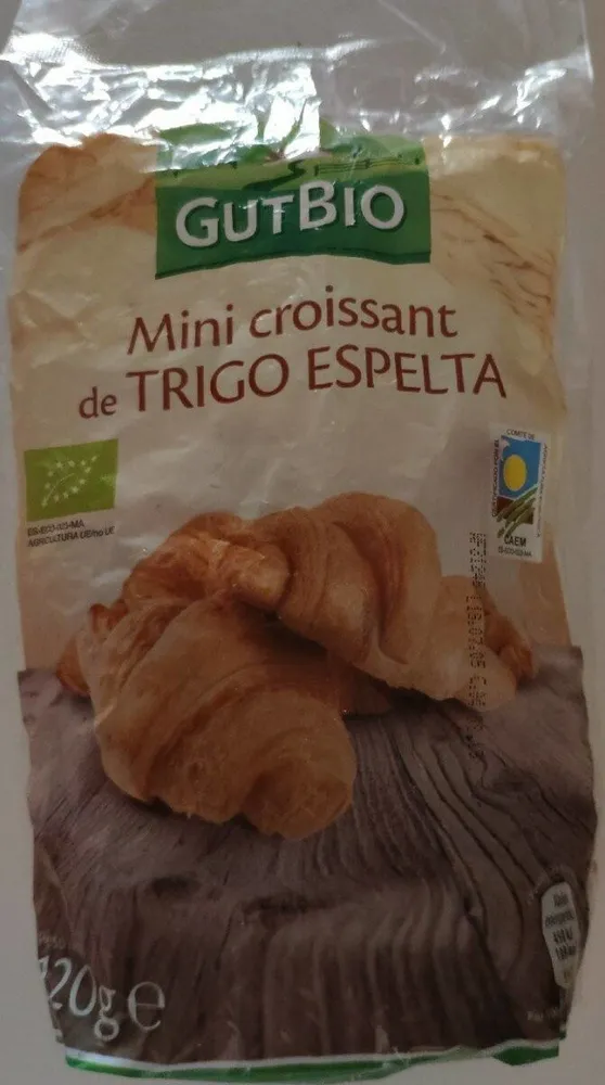 Mini croissant de trigo espelta