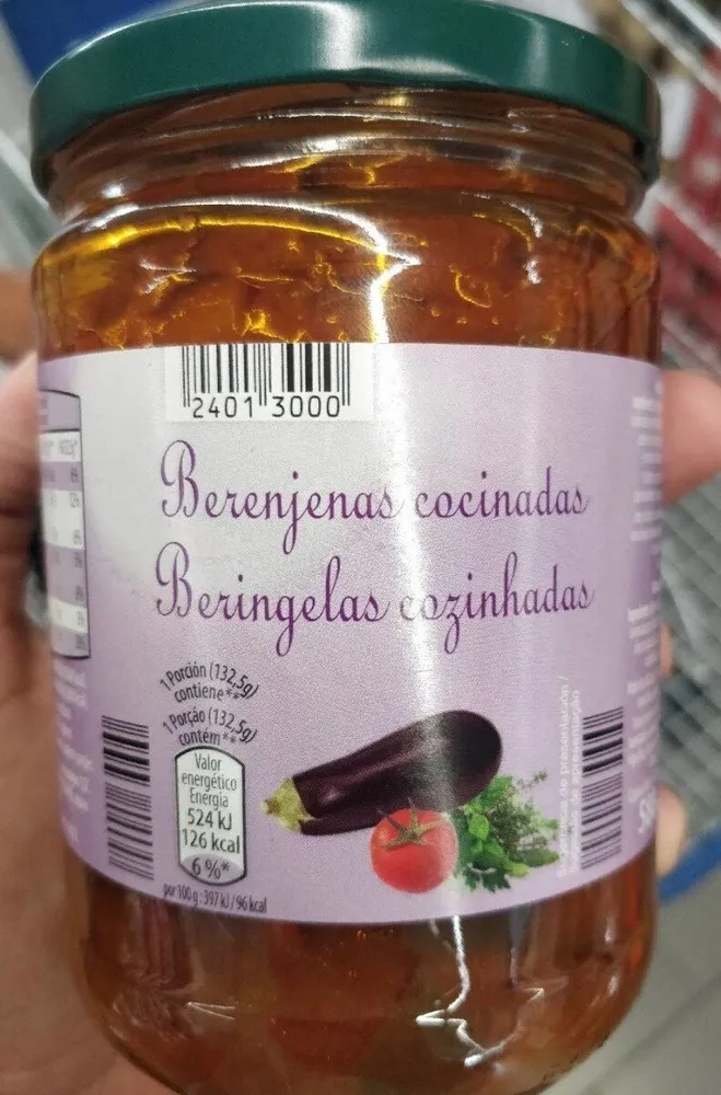 Berenjenas cocinadas