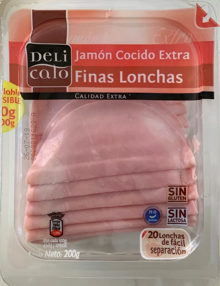 Jamón cocido extra