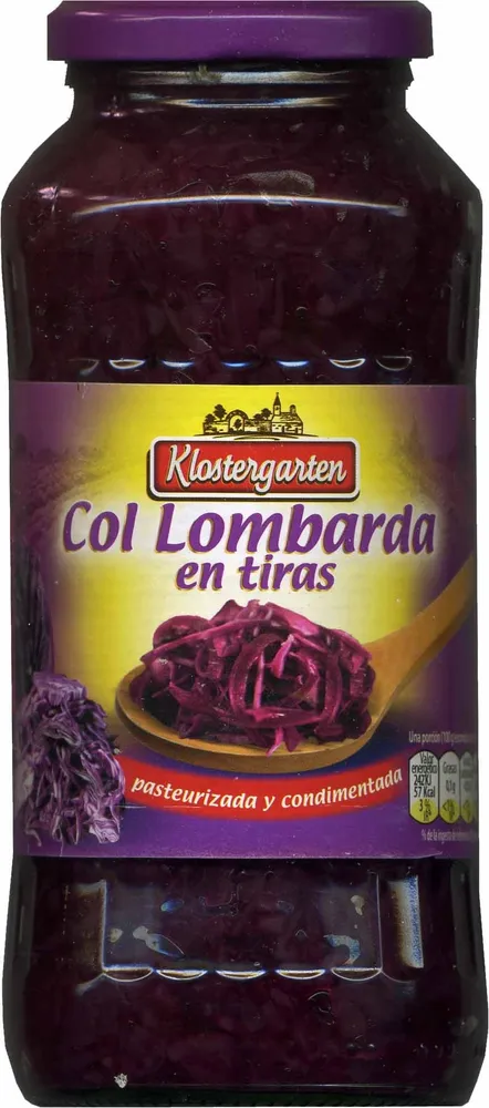 Col lombarda en tiras - DESCATALOGADO