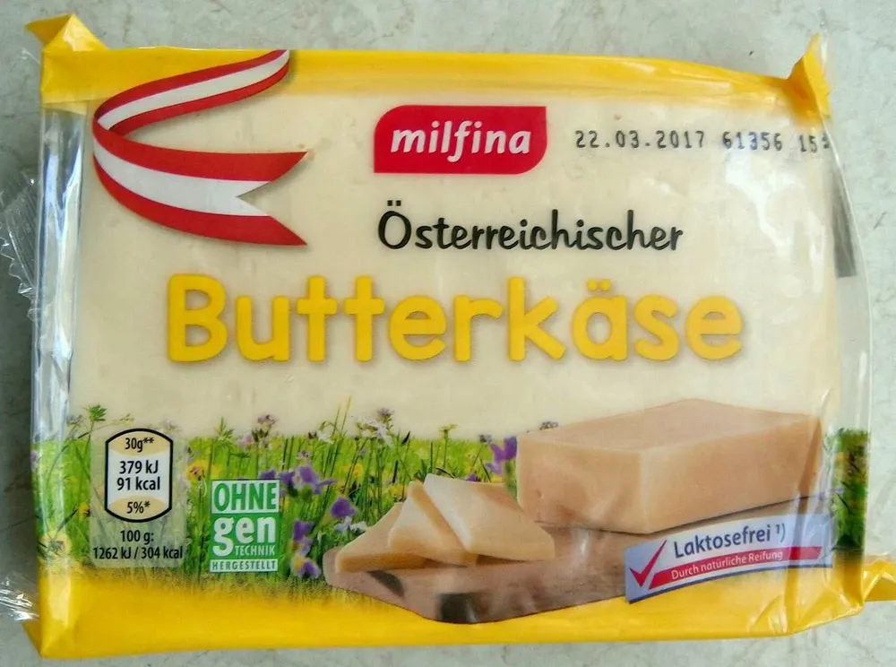 milfina österreichischer Butterkäse