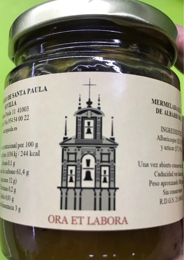 Mermelada extra de albaricoque