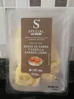 RAVIOLONI QUESO DE CABRA Y CEBOLLA CARAMELIZADA