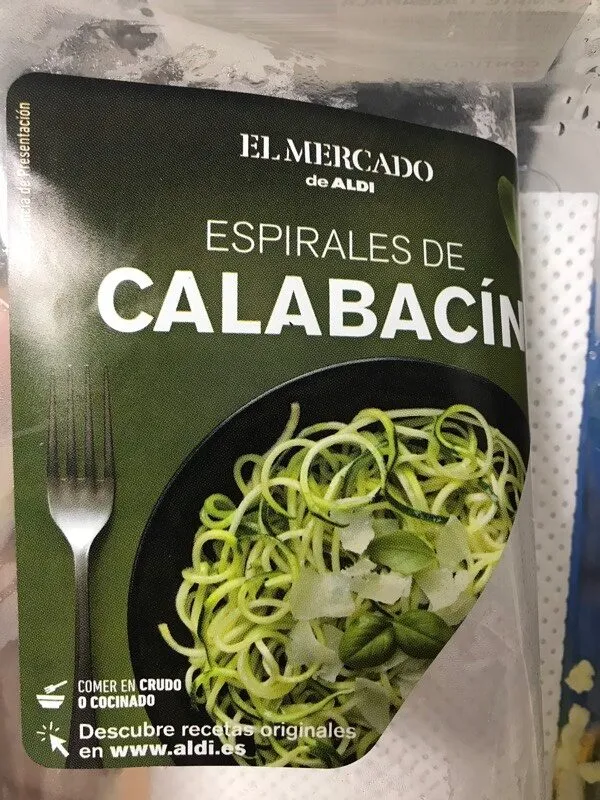 Espirales de calabacín