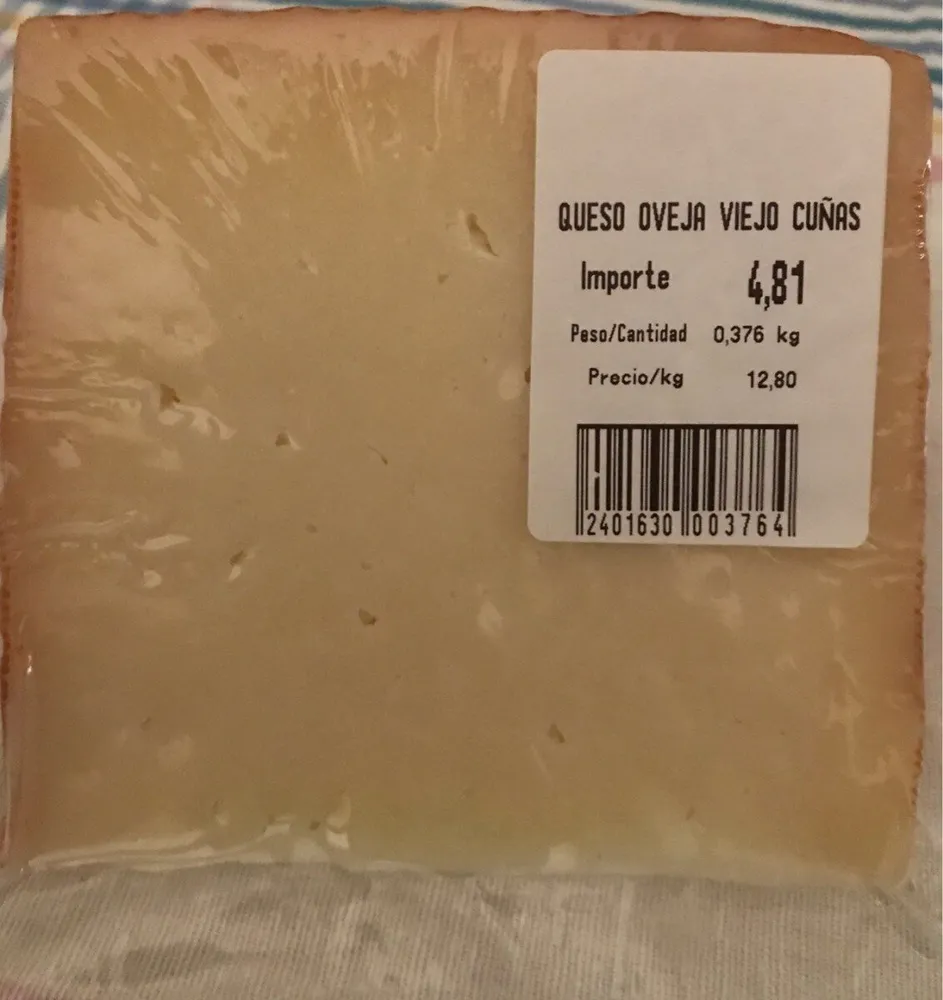 Queso de oveja viejo