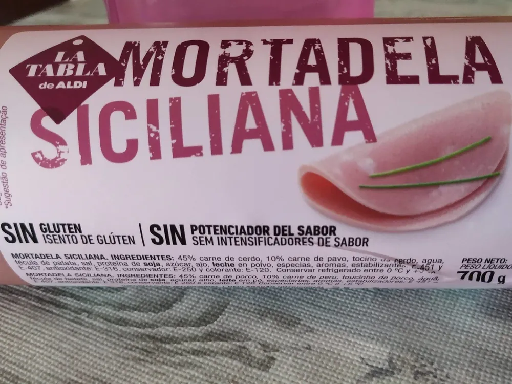 Mortadela siciliana