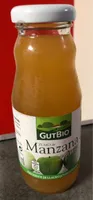 Zumo de manzana exprimido