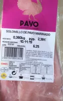 Solomillo de pavo marinado
